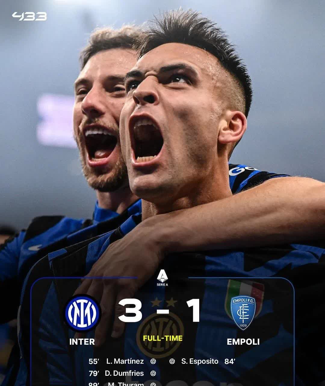 国际米兰主场告捷,取得全胜状态的简单介绍 国际米兰主场告捷,取得全胜状态的简单介绍