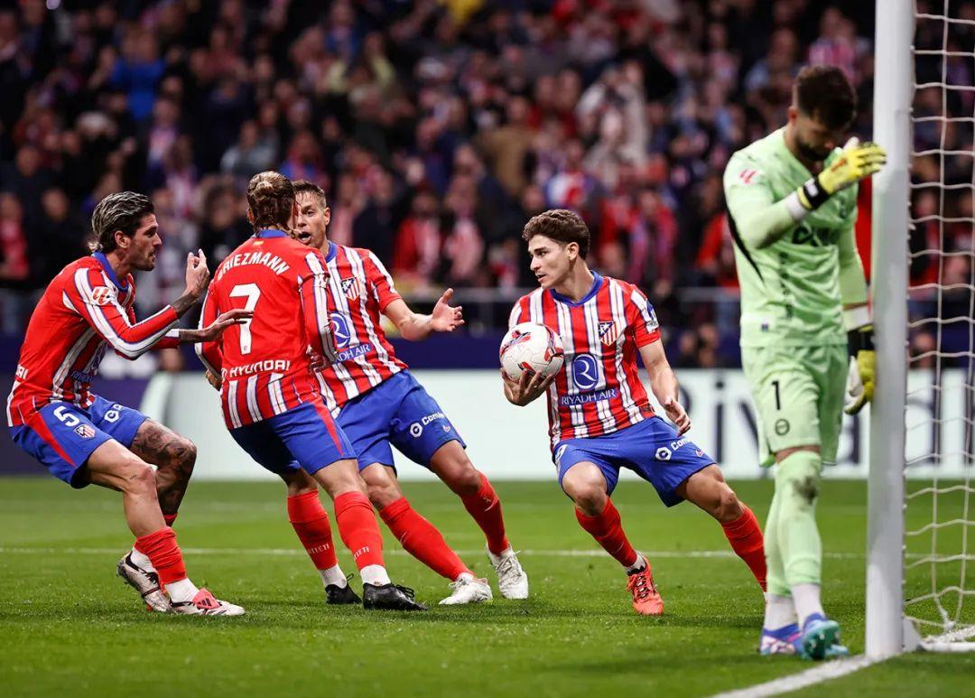 马德里竞技全取三分，成功晋级淘汰赛