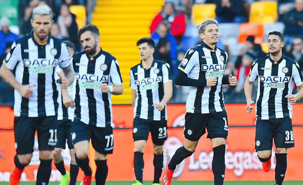 乌迪内斯防线稳固，球队雄心壮志