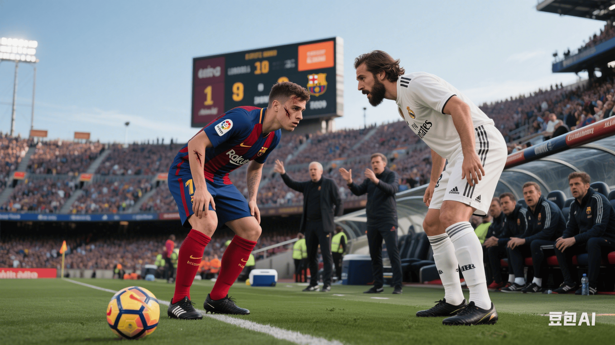 西甲赛程再启，豪门对决场面激烈无比