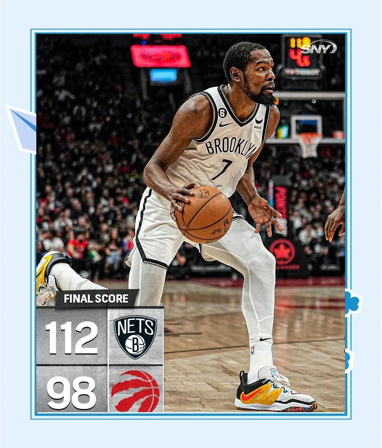 篮网搏杀公牛，欧文狂勇砍30分