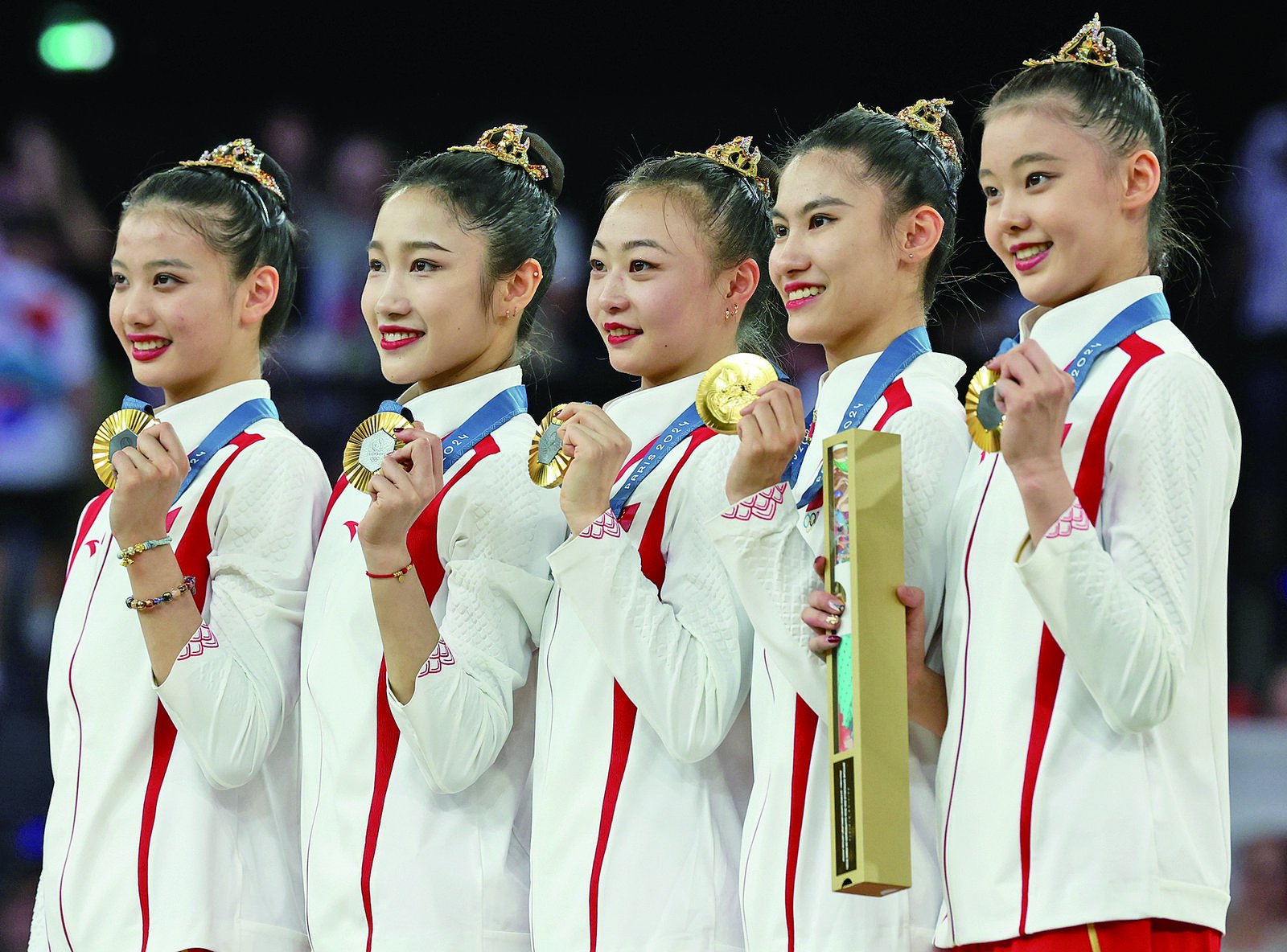 中国体操队斩获亚运会团体赛金牌！